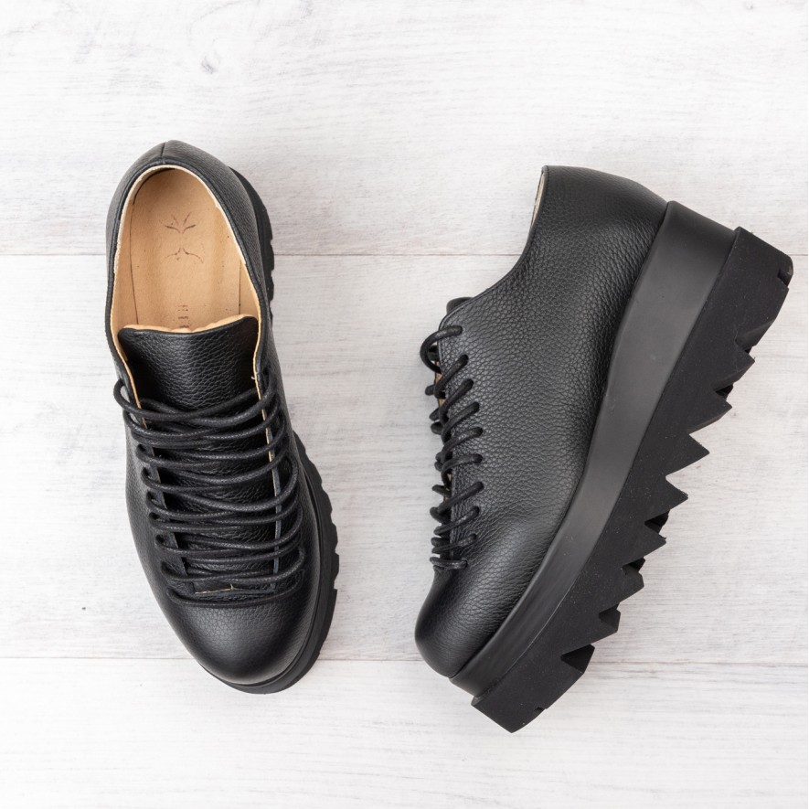 Pantofi - .Lyon - Black- Box